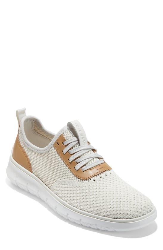 Cole Haan Generation Zerogrand Stitchlite Sneaker In Blanco Oyster/ Vachetta