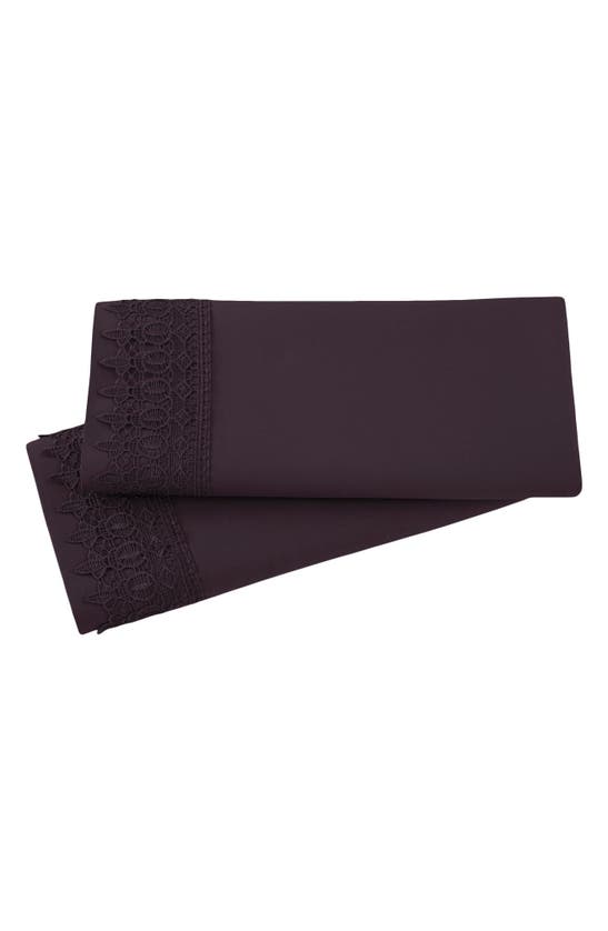 Southshore Fine Linens Pillow Cases In Purple