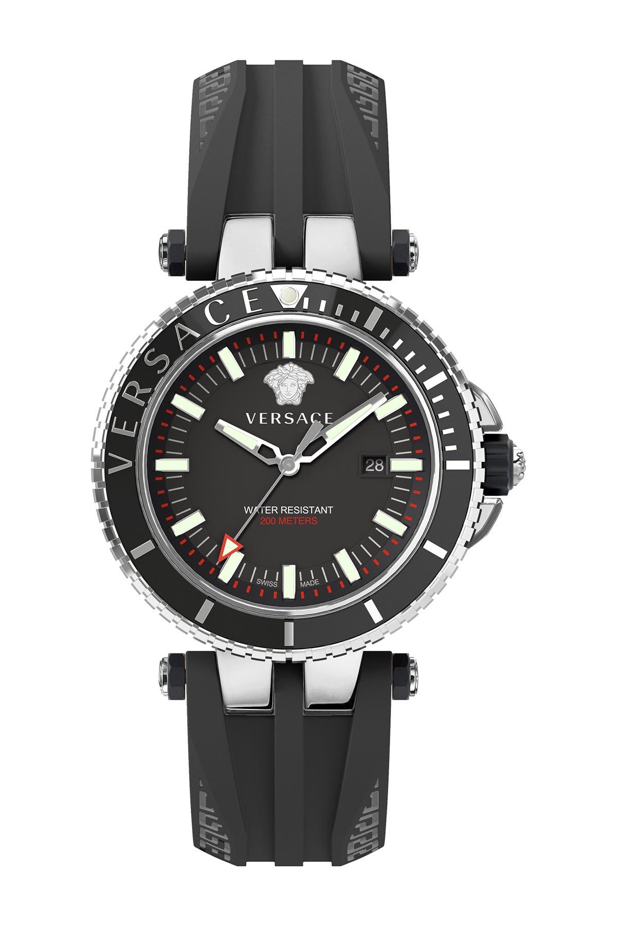 Men's V-Race Diver Watch, 46mm 