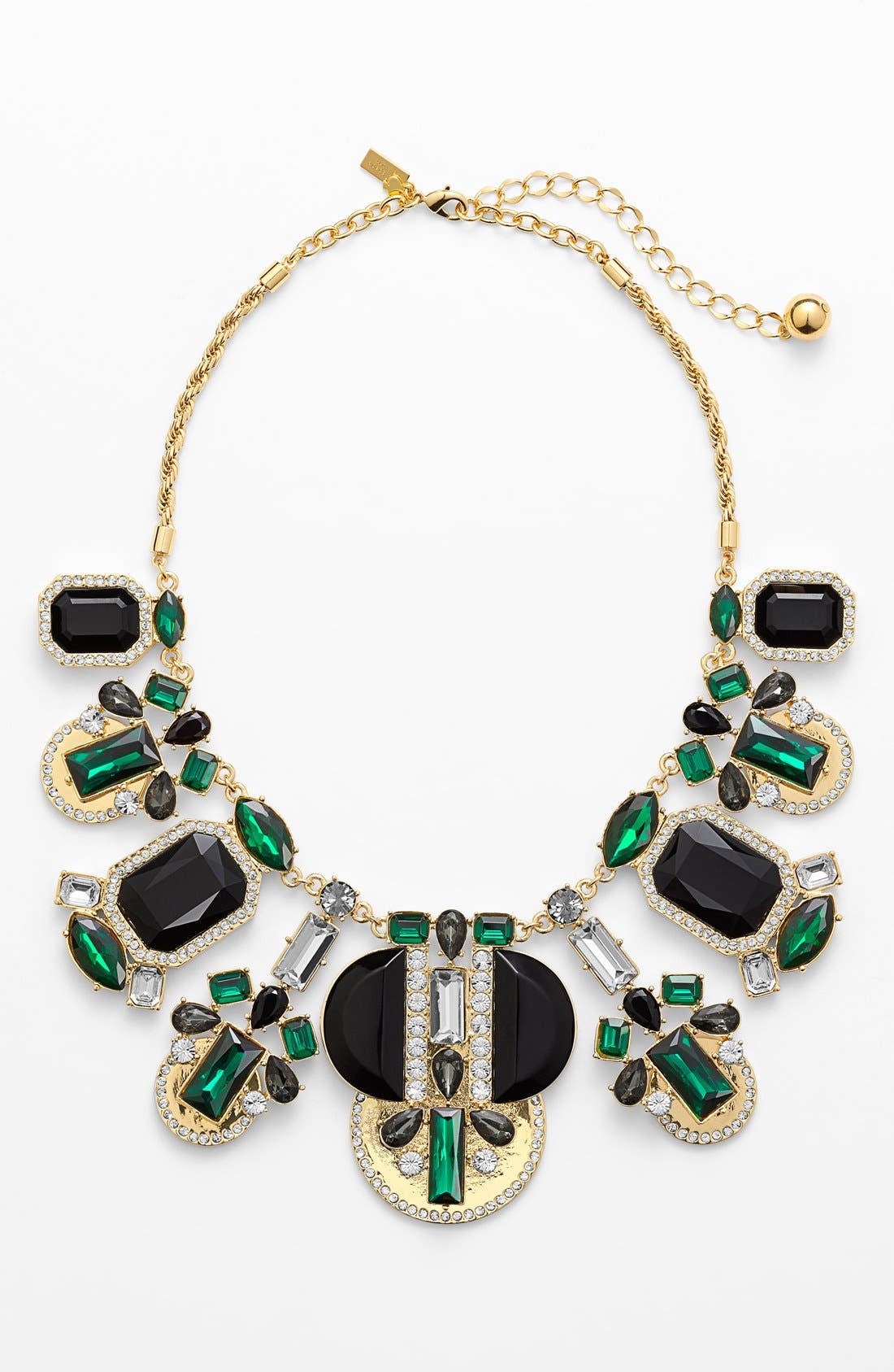 kate spade new york 'art deco gems' statement necklace Nordstrom