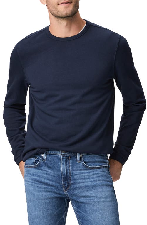 PAIGE Ramos Crewneck Sweatshirt Navy Depths at Nordstrom,