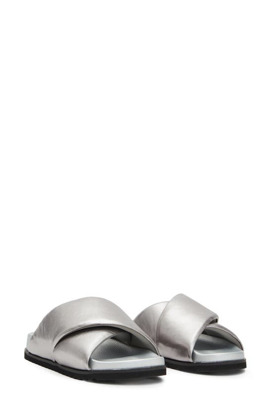 ALLSAINTS SAKI CRISSCROSS SLIDE SANDAL