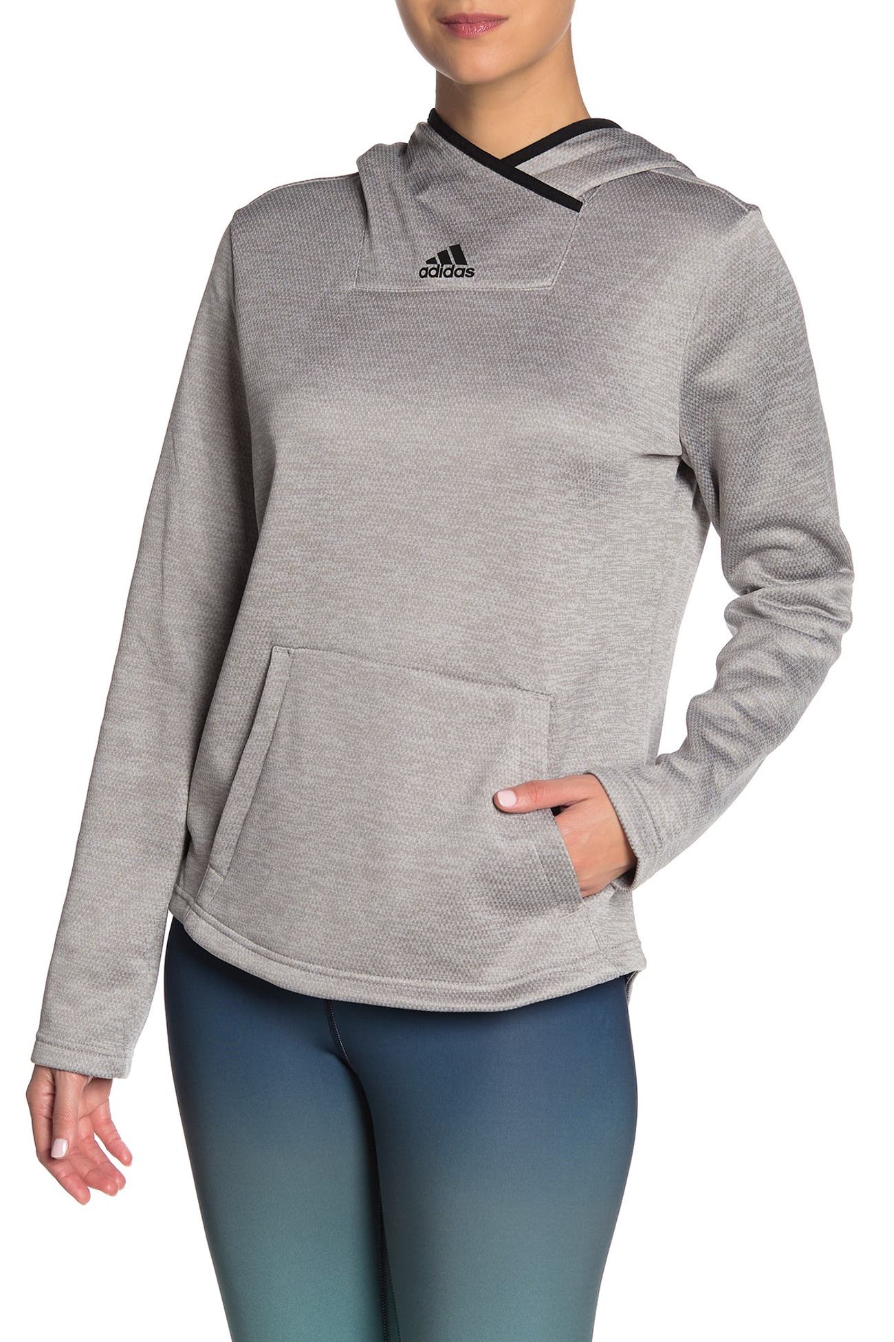 adidas team issue pullover hoodie