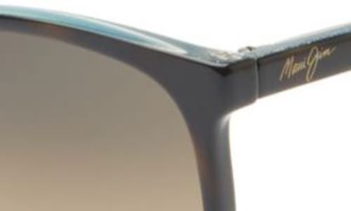 Maui Jim Ocean 57mm Polarizedplus2® Cat Eye Sunglasses In Bronze