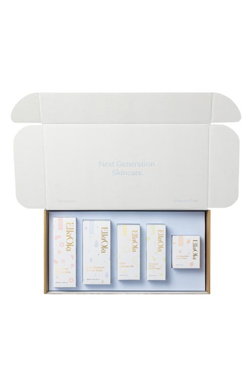 EllaOla The Baby's 5-Piece All Around Skin Care Gift Set in White at Nordstrom