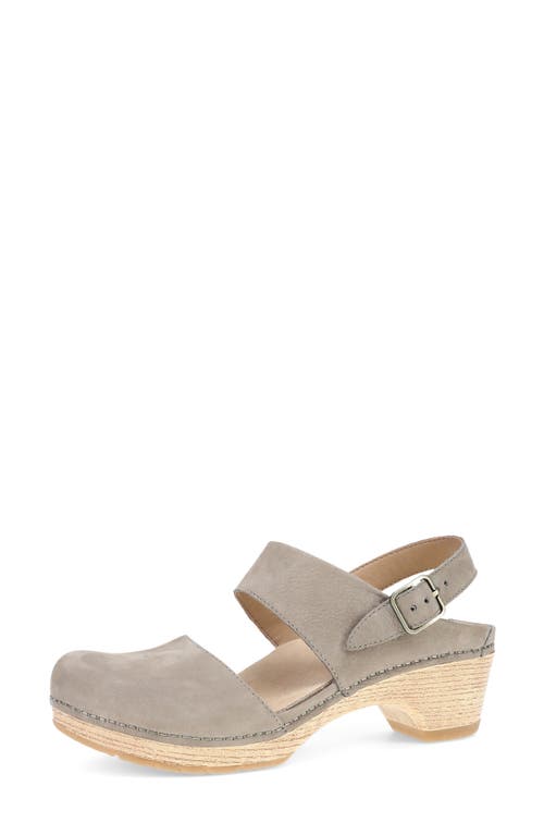 Dansko Lucia Slingback Platform Pump In Taupe