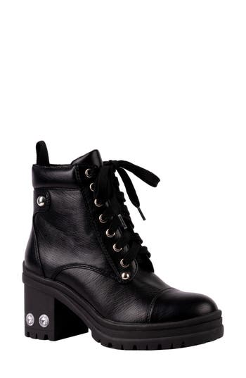 Ninety Union Thunder Lug Sole Boot In Black