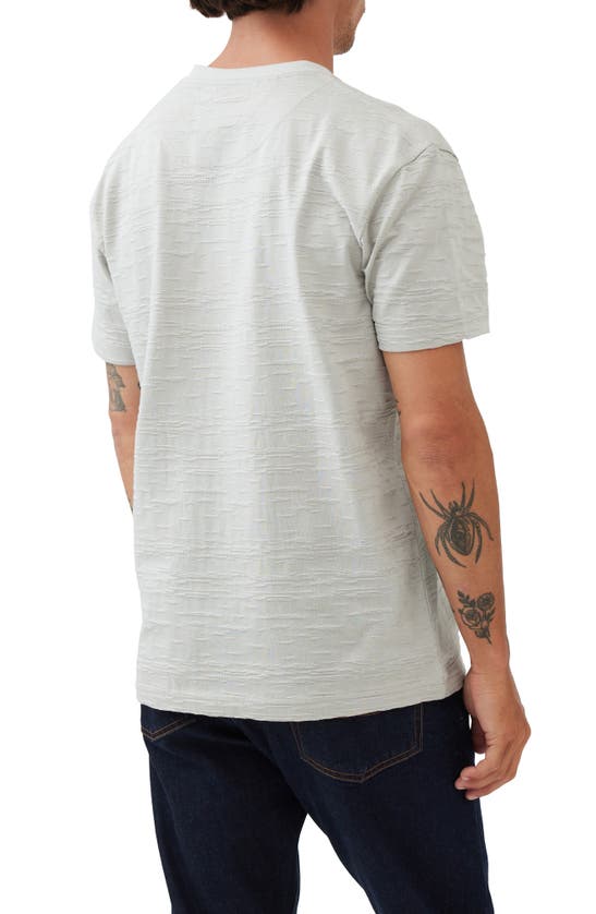 RODD & GUNN RODD & GUNN LEITH VALLEY TEXTURED COTTON T-SHIRT 