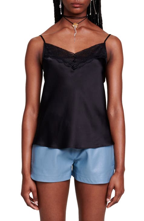The Drop Women's Christy Cowl-Neck Cami Silky Stretch Top : :  Clothing, Shoes & Accessories