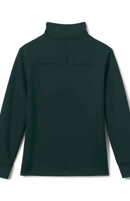 LANDS' END LANDS' END SCHOOL UNIFORM KIDS QUARTER ZIP PULLOVER