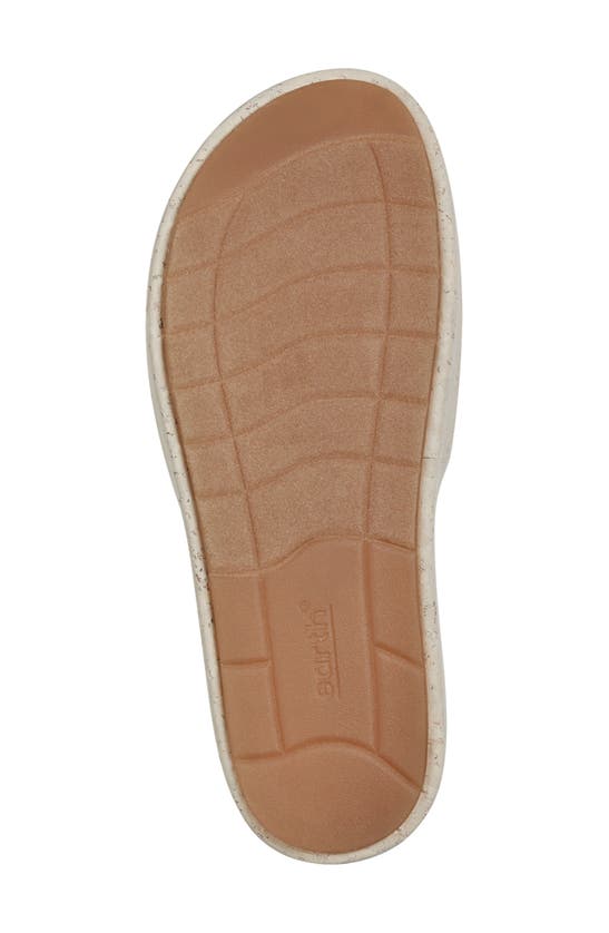 Shop Earth Sachan Platform Slide Sandal In Ivory
