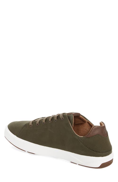 Shop Olukai Lae'ahi Li Sneaker In Husk/husk