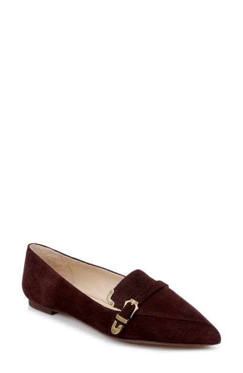 L'AGENCE Brielle Pointed Toe Loafer Suede at Nordstrom,