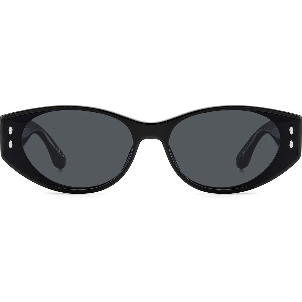 Isabel Marant The Wild Metal Navigator Sunglasses, 62mm In Black/grey