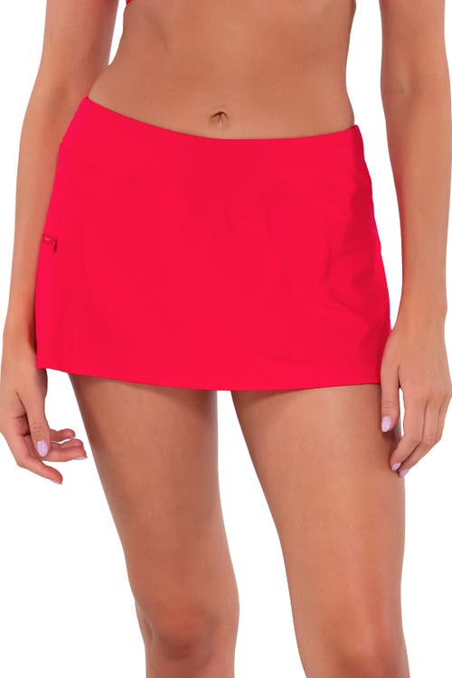 SUNSETS SUNSETS SPORTY SWIM SKIRT BOTTOMS