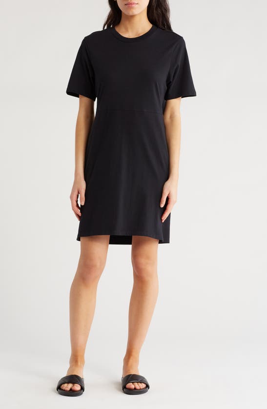 Melrose And Market T-shirt Dress In Black