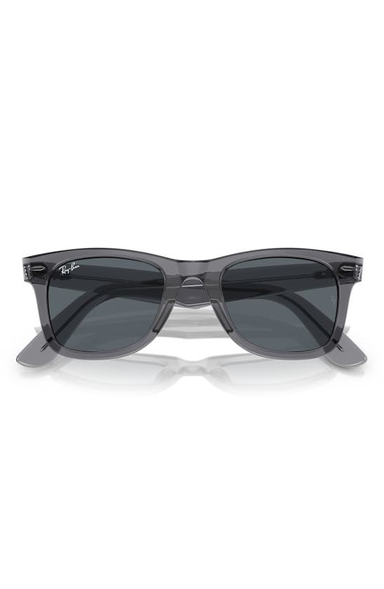 Shop Ray Ban Ray-ban Classic 50mm Wayfarer Sunglasses In Dark Grey