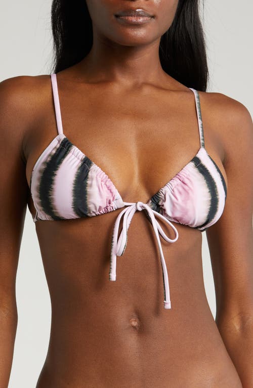 Topshop Tie Front Triangle Bikini Top at Nordstrom