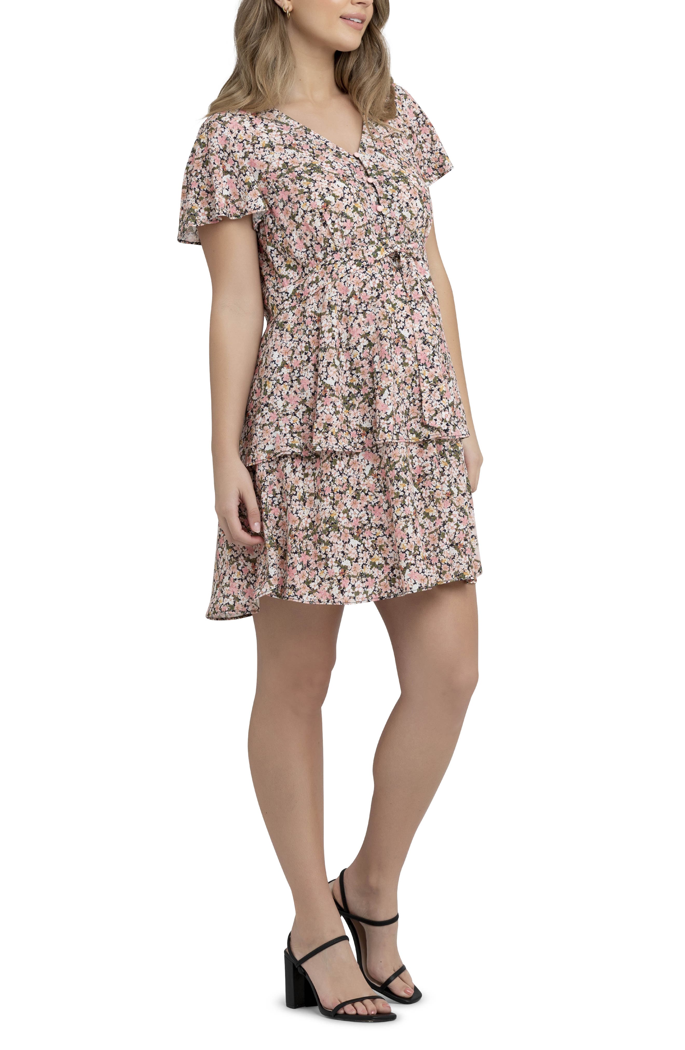 Ripe Maternity Sophia Floral Print Maternity/Nursing Dress Nordstrom