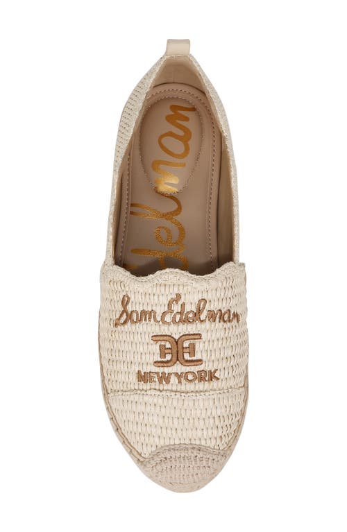 Shop Sam Edelman Karla Espadrille In Linen