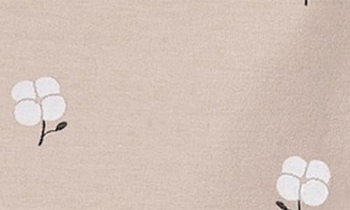 FIRSTS BY PETIT LEM FIRSTS BY PETIT LEM FLORAL COTTON SWEATSHIRT & SWEATPANTS SET