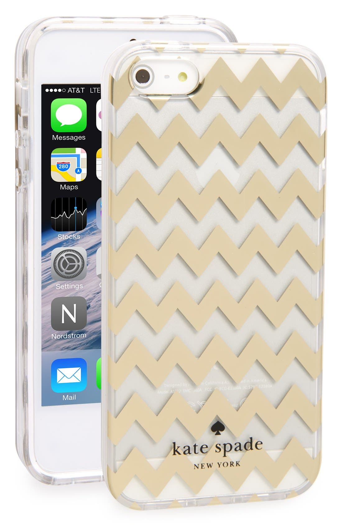 kate spade new york chevron iPhone 5, 5s & SE case Nordstrom