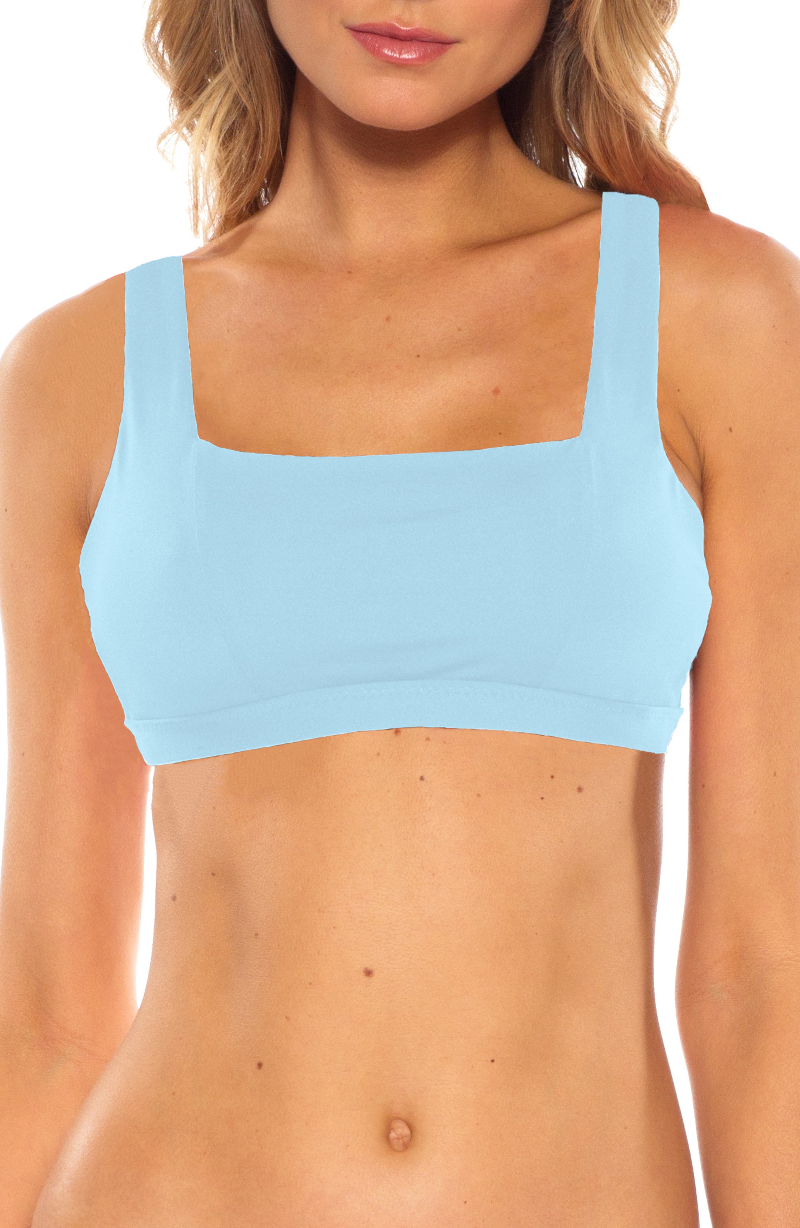 Becca Color Code Bikini Top, Blue