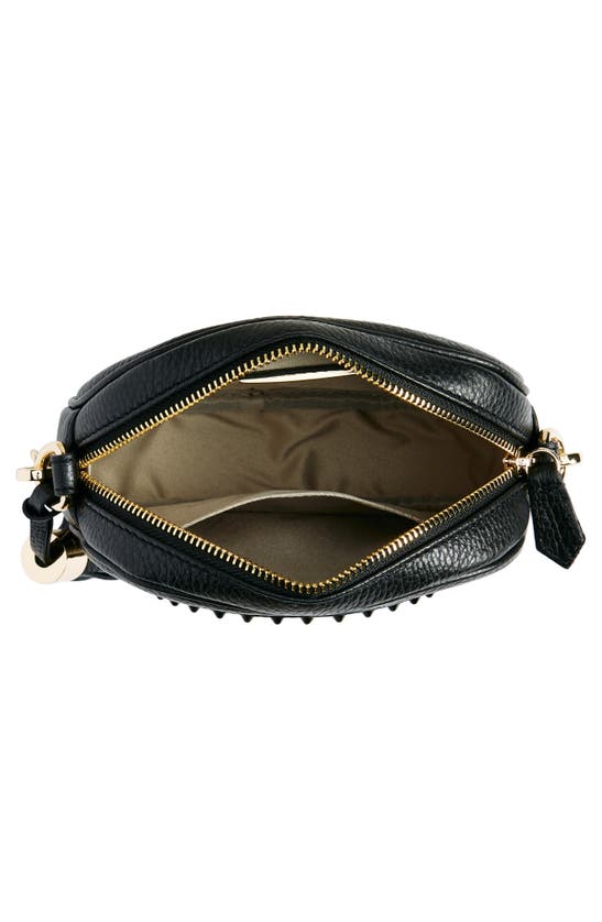 Shop Valentino By Mario Valentino Nina Rockstud Crossbody Bag In Black
