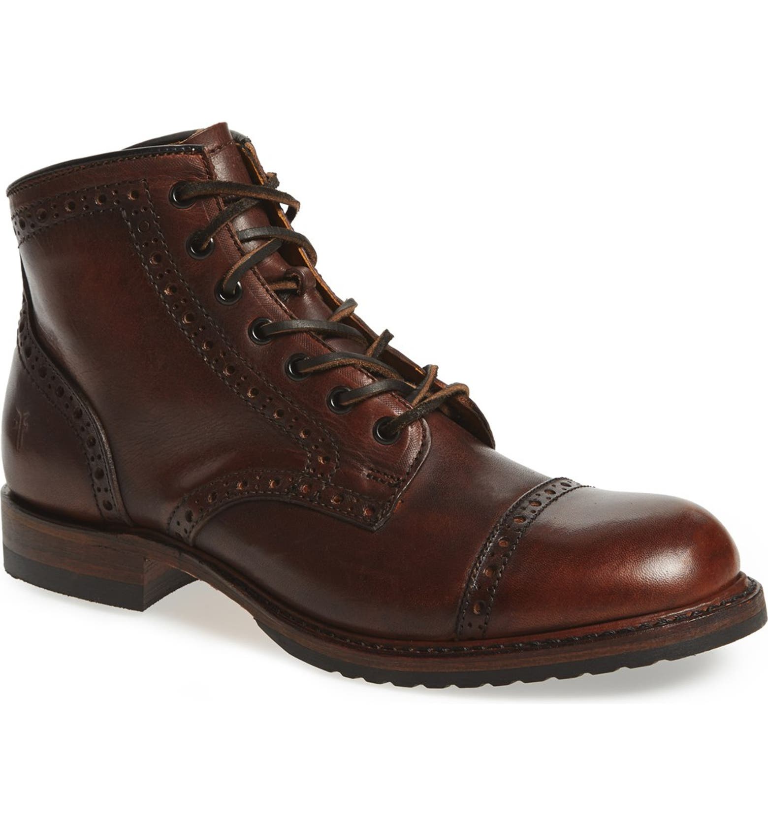 Frye 'Logan Brogue' Cap Toe Boot (Men) (Regular Retail Price: $458.00 ...