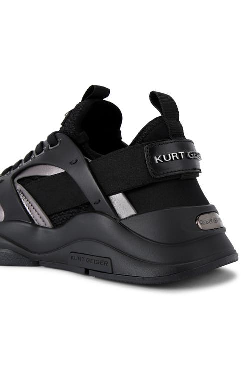 Shop Kurt Geiger London Richmond Sneaker In Black