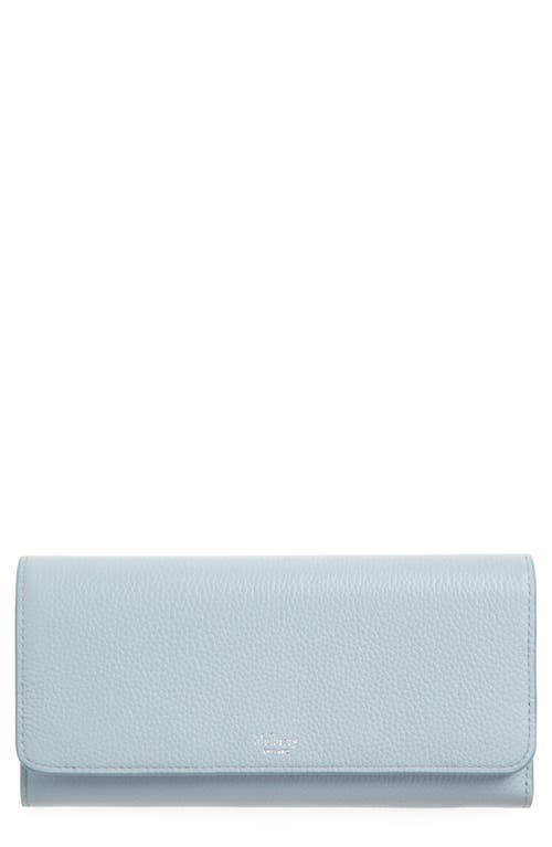 Mulberry Leather Continental Wallet in Poplin Blue at Nordstrom