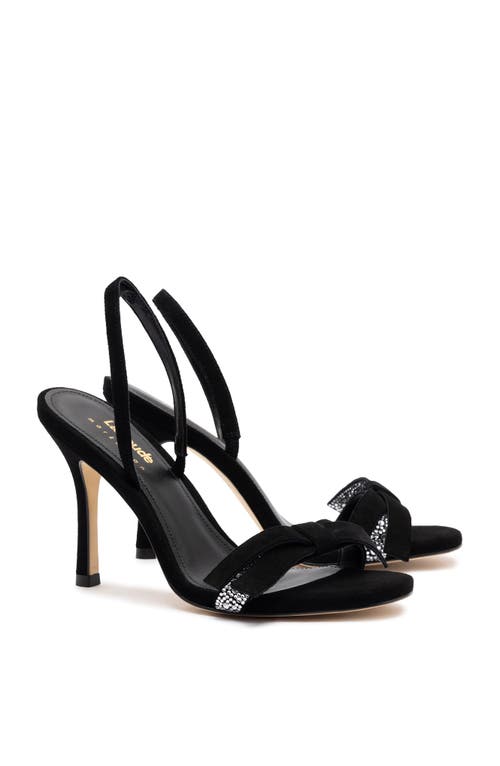 Larroude Larroudé X Markarian Sandal In Black