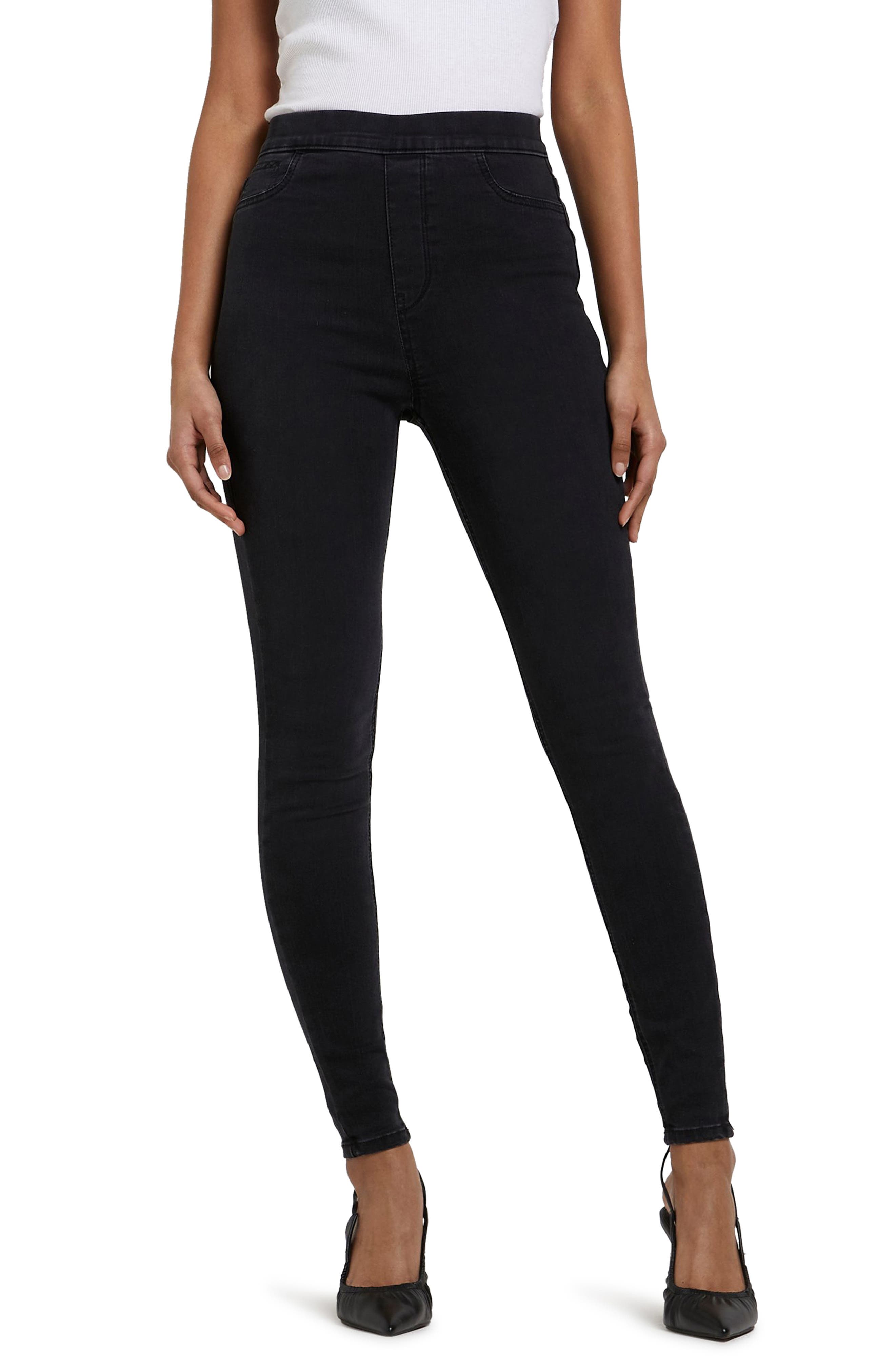 River Island High Waist Denim Jeggings 
