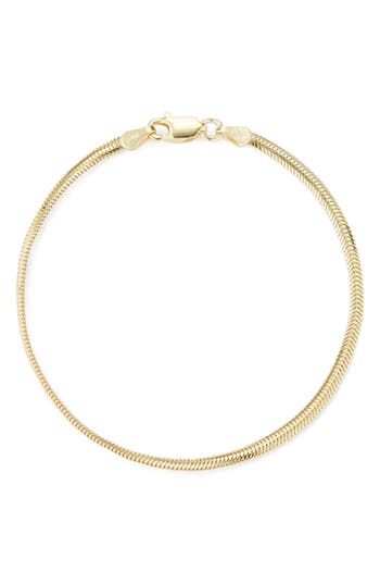 Glaze Jewelry Snake Chain Bracelet In Gold
