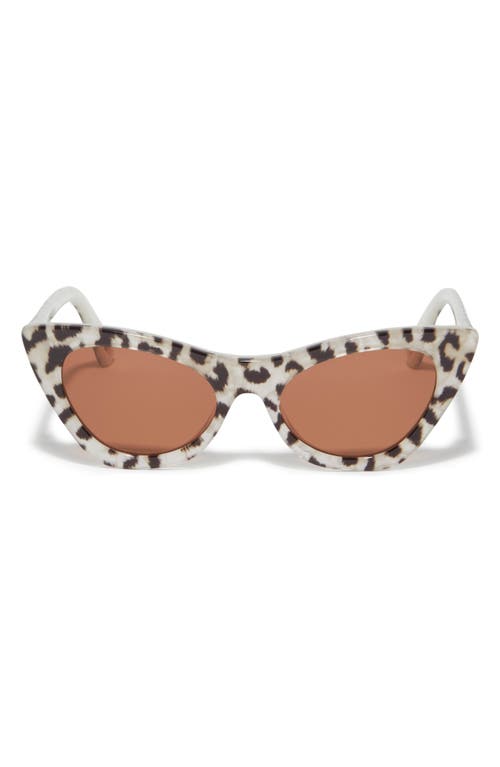 Lele Sadoughi Downtown Cat Eye Sunglasses in Leopard at Nordstrom