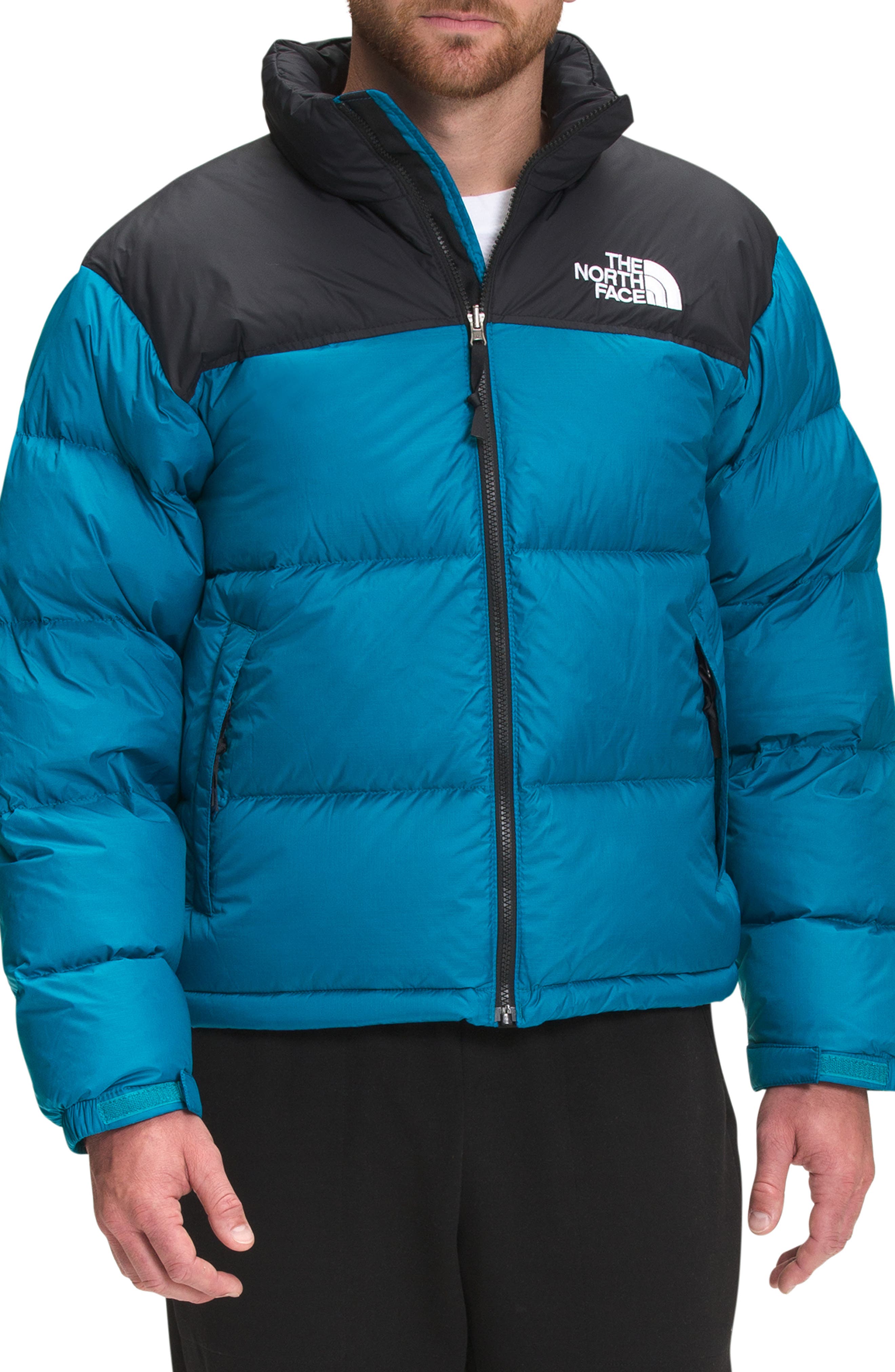 north face nuptse jacket mens medium