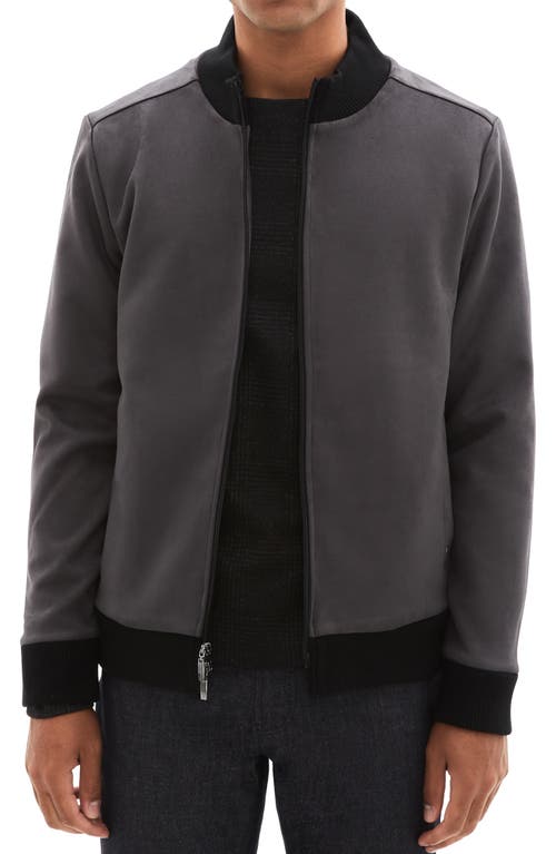 Robert Barakett Lachine Faux Suede Jacket Smoke at Nordstrom,