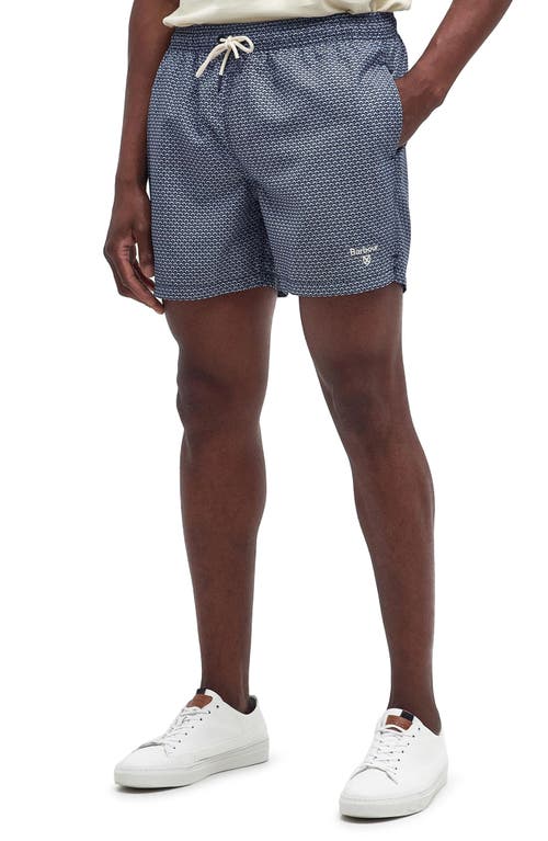 Barbour Shell Swim Trunks in Navy at Nordstrom, Size Small