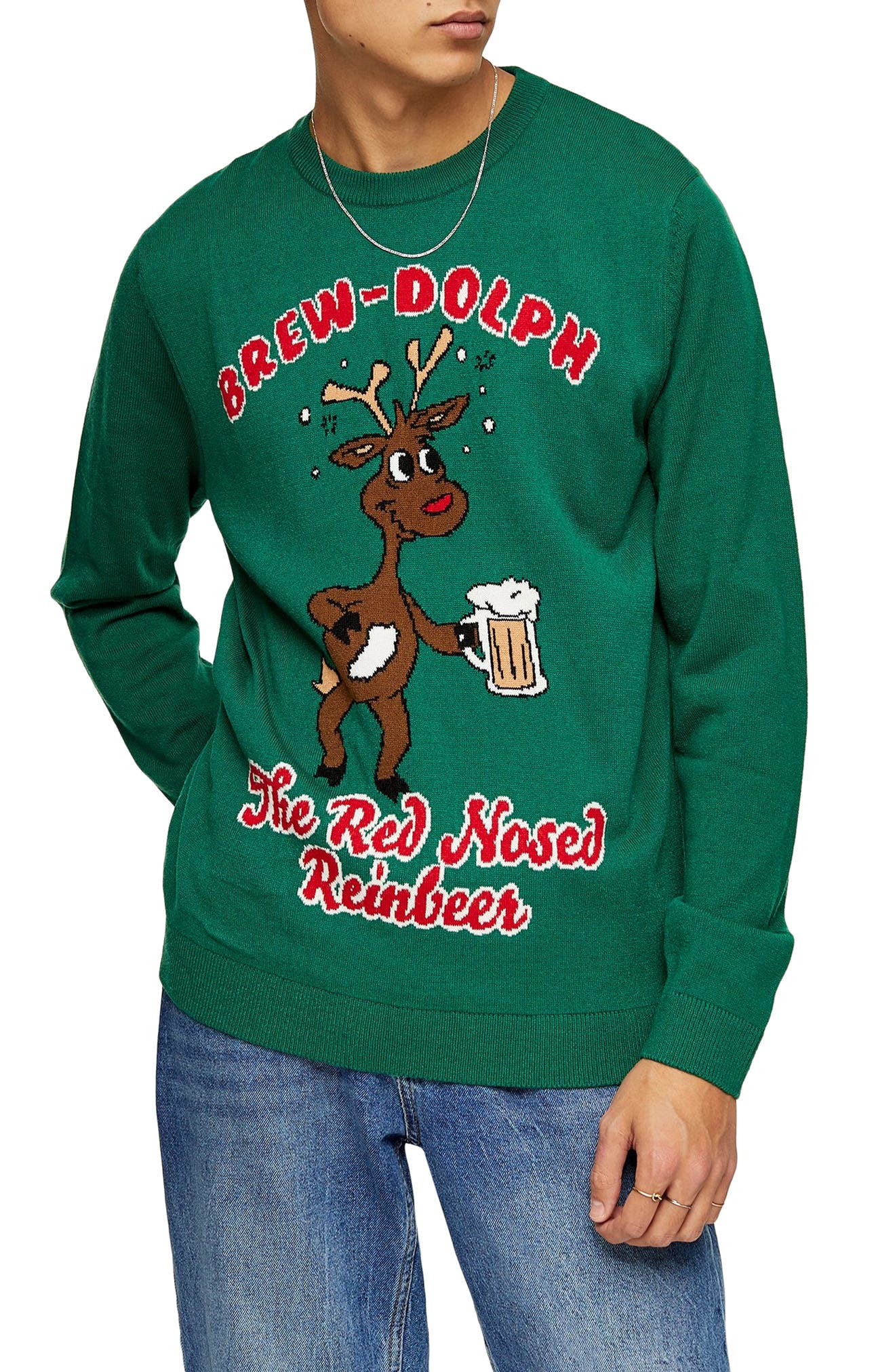 brewdolph sweater