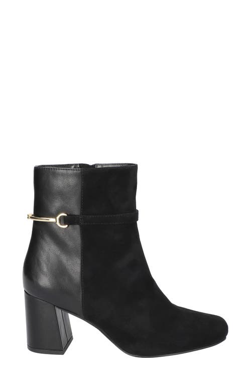 Shop Bella Vita Quincy Boot In Black Kidsuede Leather