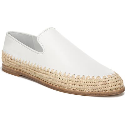 Vince Jalen Espadrille Loafer- White