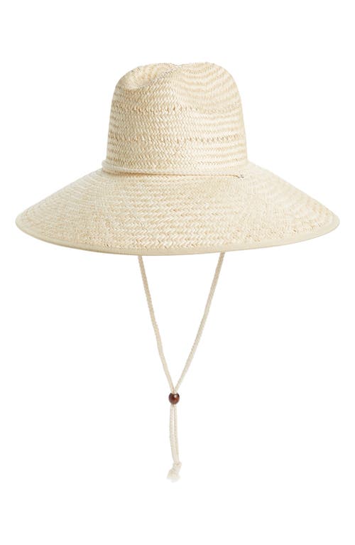 Shop Lack Of Color The Vista Straw Hat In Natural/white