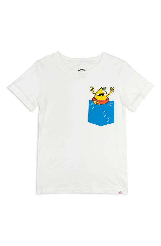 Appaman Kids' Little Boy's & Boy's Day Trip Lemon T-shirt In White