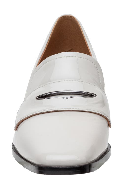 Linea Paolo Miramar Penny Loafer Pump In Dove