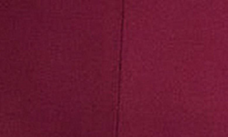 House Of Cb Alia Mock Neck Body-con Minidress In Mulberry