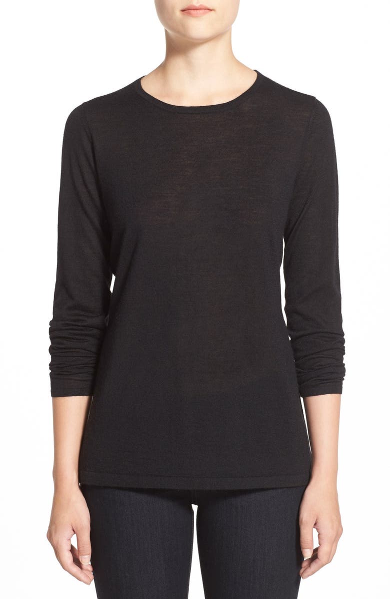 Nordstrom Collection Lightweight Cashmere Crewneck Sweater | Nordstrom