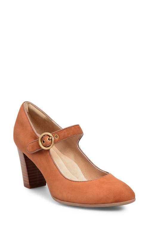 Söfft Petra Suede Pump In Russet Brown