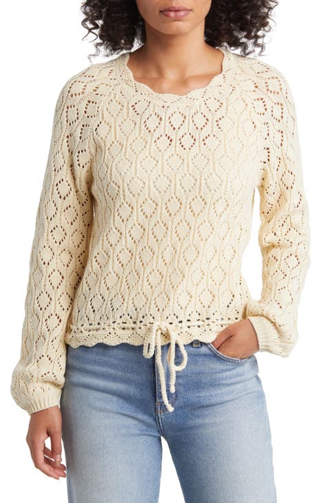 pointelle sweater | Nordstrom