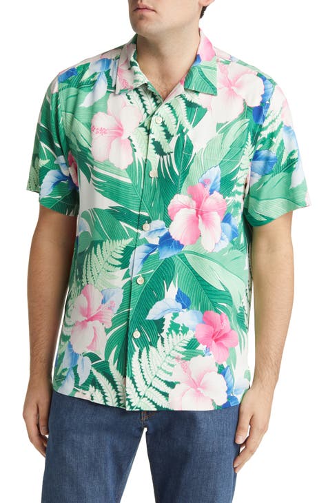 Tommy Bahama Boston Red Sox Tropical Horizons Button-up Shirt At Nordstrom  in Blue for Men
