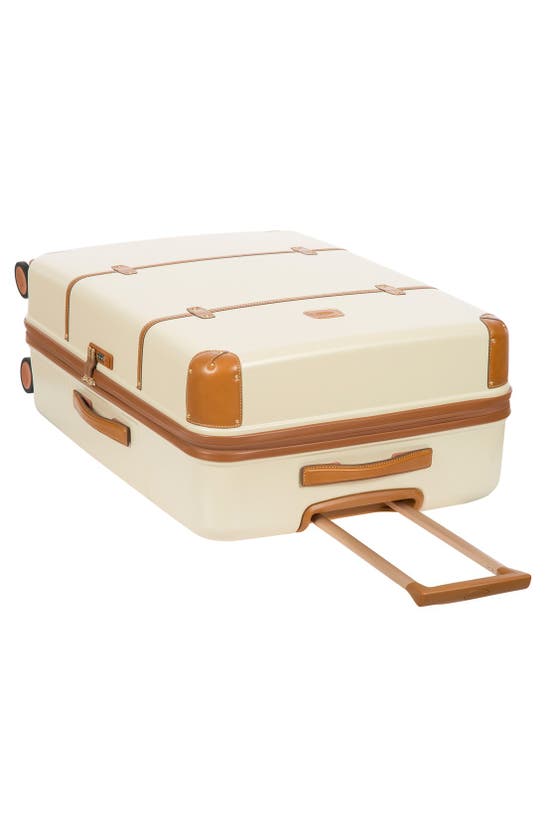 Shop Bric's Bellagio 2.0 30-inch Rolling Spinner Suitcase In Cream